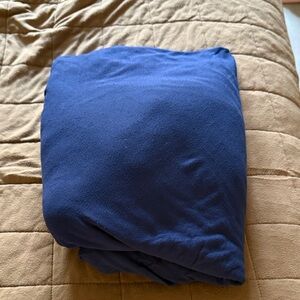 Kyte twin sheet in navy